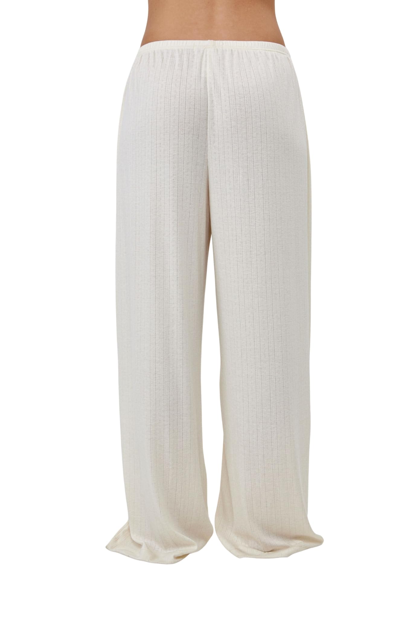 Gottex Beach Life Loungewear Boxer Bottoms - Knit Fabric, Decorative Buttons at Front Faux Fly, Elastic Waistband - Image 3