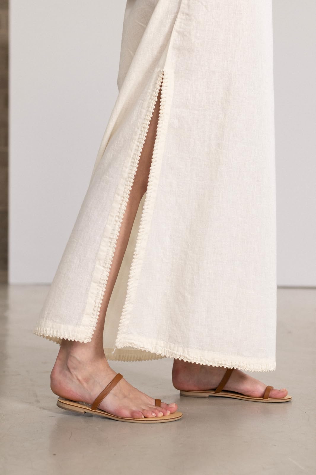 Gottex Beach Life Resort Bandeau Strapless Maxi Dress with Top Stitch Stylish Elegant and Versatile Swimsuit Women Coverup - Image 4