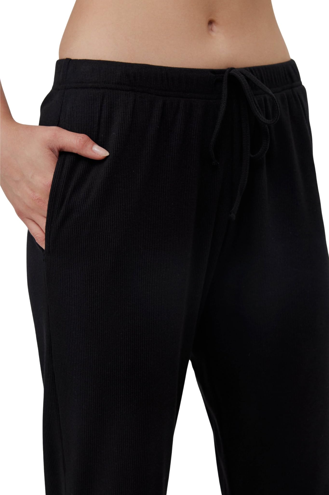 Gottex Beach Life Sandy Days Loungewear Bottoms- Elastic Drawstring Waist, Jogger Style, Mid-Rise, Tops Sold Separately - Image 5