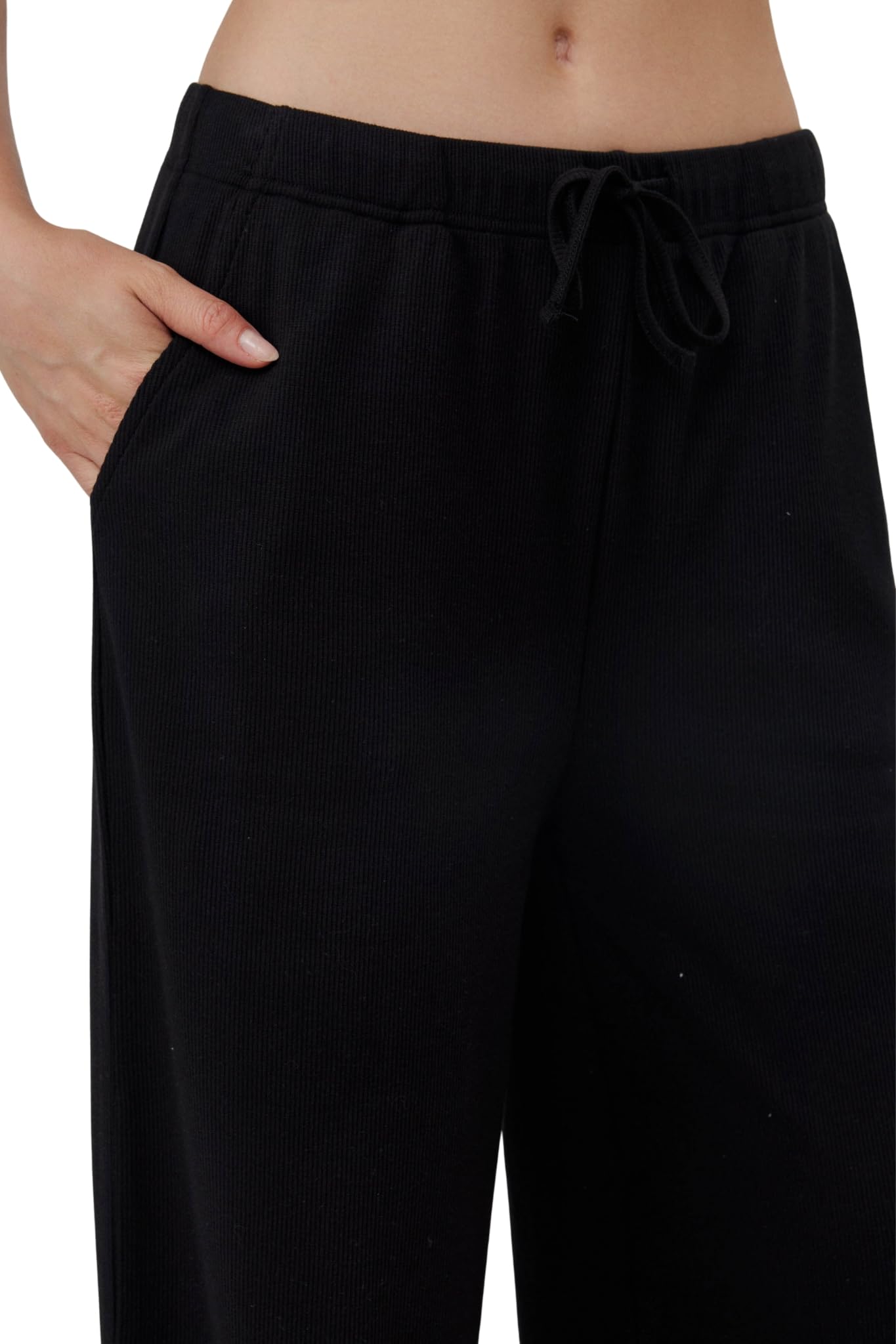 Gottex Beach Life Sandy Days Loungewear Bottoms - Elastic Drawstring Waist, Wide Leg, Mid-Rise, Tops Sold Separately - Image 5