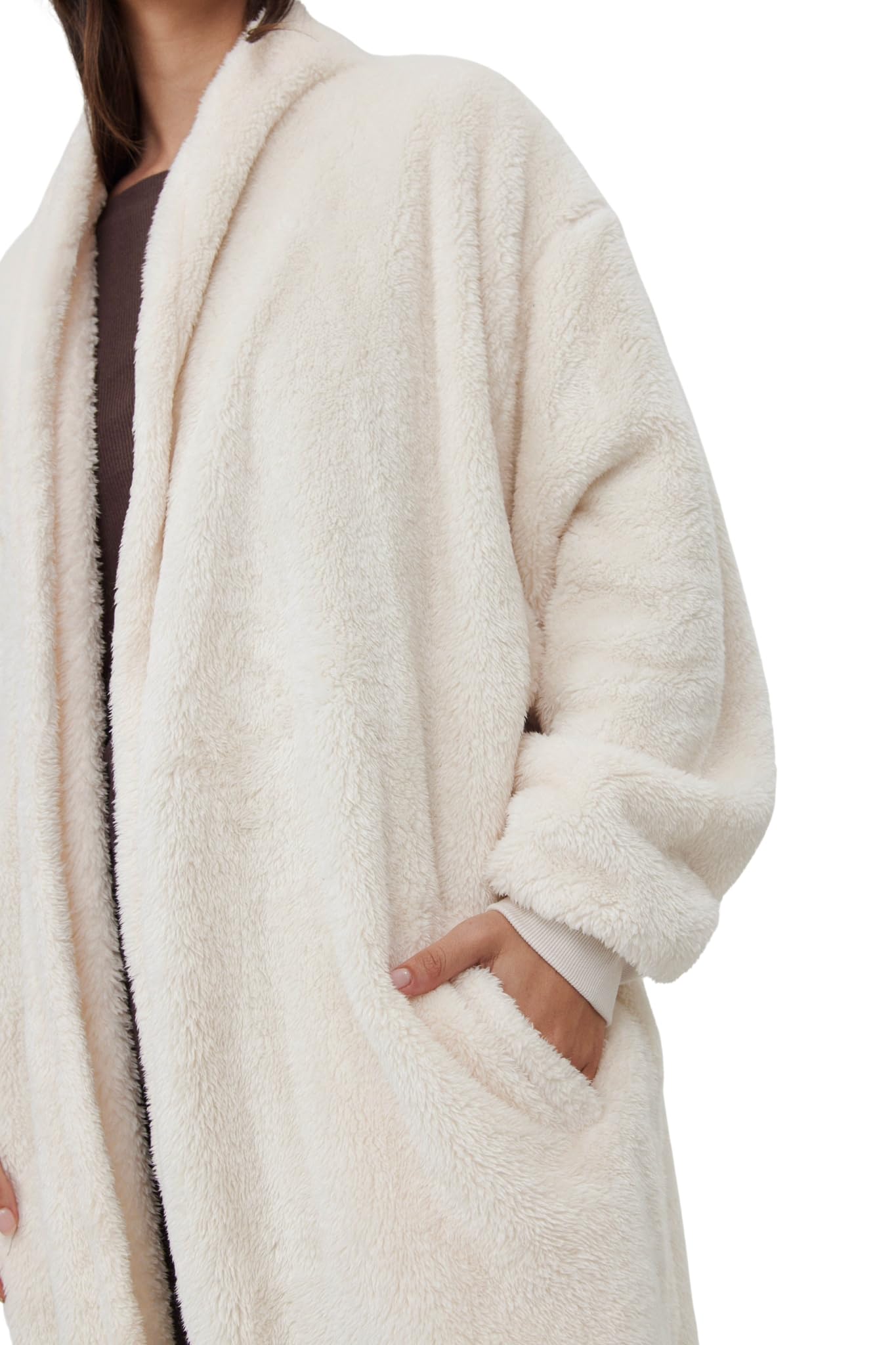 Gottex Beach Life The Cloud Blanket Cardigan One Size - Oversized fit, Side pockets, Open-front style - Image 5