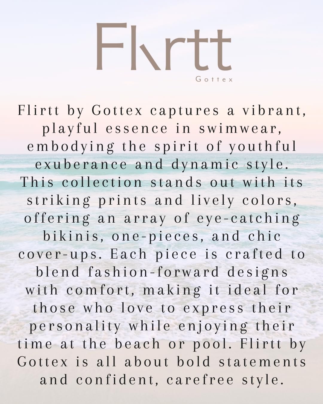 Gottex Flirtt Lolita Women’s Floral Pink Orange Bandeau Bikini Bathing Bra with Adjustable Straps Swim Essential - Image 5