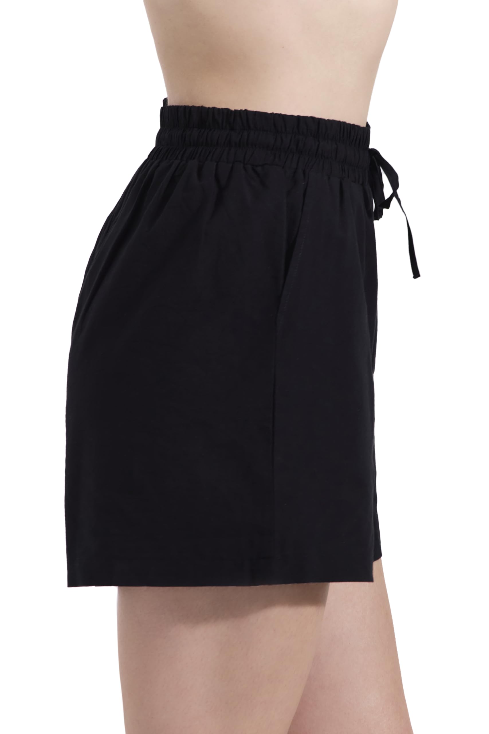 Gottex Luma Lace Drawstring Short Cover-Up- Elastic Drawstring Waist, High Waist, Side Pockets, Front & Back Lining - Image 3